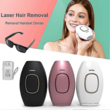 Black IPL Hair Removal Laser Permanent Machine for Face Body Leg Home Device with Glasses Australian Standard Plug