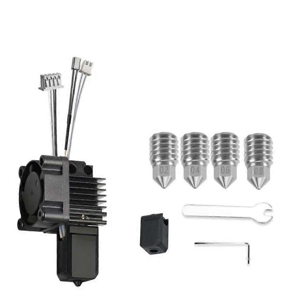 Bambu Lab X1 X1c 3D Printer Hotend Kit With V2.0 Cooling Fan & Copper Plated Nozzles 7057162674788