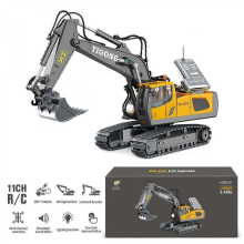 A18 Channels Hydraulic Full Metal Excavator G308h 1/14 RTR