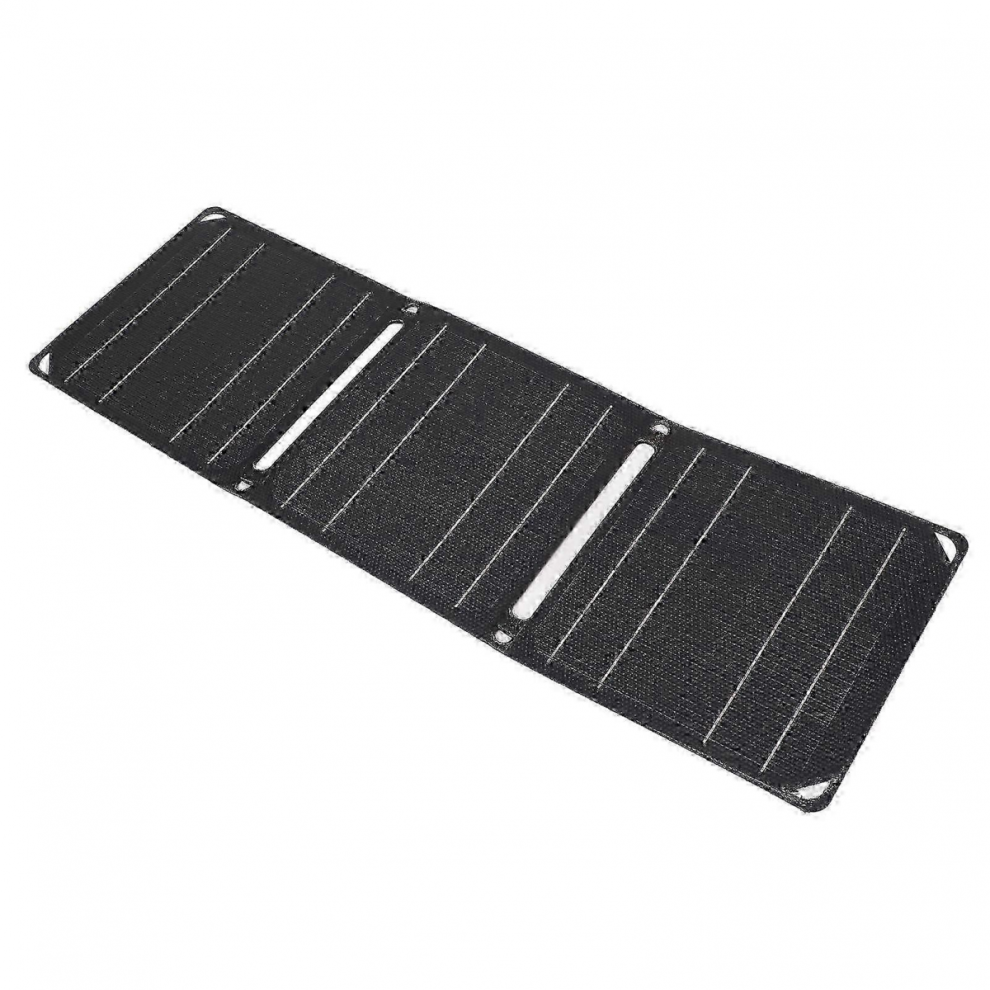 40W Foldable Solar Panel Charger With Dual Usb & Type C - Portable Monocrystalline Silicon Etfe Solar Panel For Outdoor Camping & Hiking 7057162698173