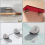 Adjustable Glass Shelf Bracket, 4 Pcs Wall Mounted Glass Clamp for Shelf 4