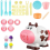 Kids DIY Playdough Set with Colorful Clay & Kitchen Tools - Reusable 2