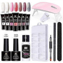 Gel Kit Polygel with UV Lamp