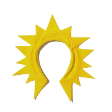 Sun Creative Sun Headpiece Proms Birthday Star Hairbands Fun Headwear Eye-catching Moon Hair Headwear