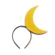 Moon Creative Sun Headpiece Proms Birthday Star Hairbands Fun Headwear Eye-catching Moon Hair Headwear