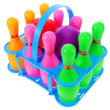 Bowling Ball Toy Halloween Mini Sports Carnival Throwing Game for Toddlers