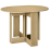 Homcom HOMCOM Folding Dining Table Foldable Drop Leaf Dinner Table for Kitchen Oak 2
