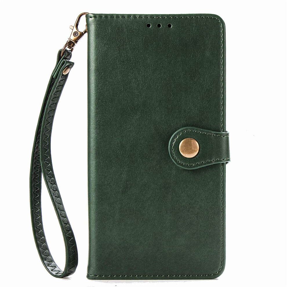 Wallet Case Pu Leather Flip Cover With Card Slots And Stand Function For Moto G60s Black 9412369260789