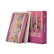 55pcs Between 1 and 2 Photocard Set NonRepeating Mini Cards Unique Fan Collectible Merch