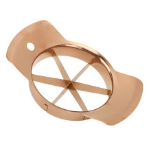 Taglia-frutta a spicchi oro rosa in acciaio inossidabile 304 9,58,115,7 cm