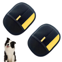 Pack of 2 Pet Hair Remover Glove for Cats and Dogs, Electrostatic Deshedding Grooming Mitt