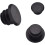 Bicycle end caps, handlebar grips, end plug set, black, 10 pieces 2