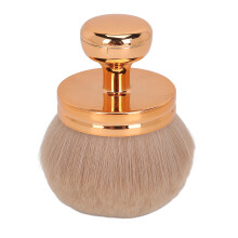 Selbstbräunungs-Rückenapplikator-Make-up-Pinsel, weiche Borsten, gleichmäßiger Auftrag, Kabuki-Pinsel für Rouge, loses Puder, Konturierung mit