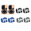 2 Set Professional Mouse Feet for -Black G Pro X Superlight 2