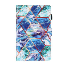 Magnetic Tablets Cover TPU Leather Protective for-Blue Green