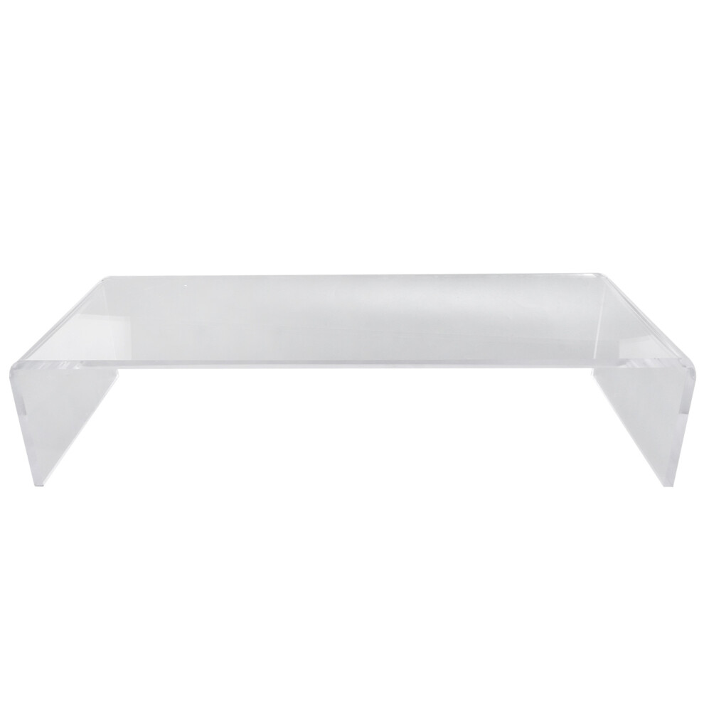 Ergonomic Laptop Riser With Clear Acrylic Storage Solution Acrylic Monitor Stand Space Saving Desk Accessory High Quality Nylon Transfer Sling For Off 9453559721437