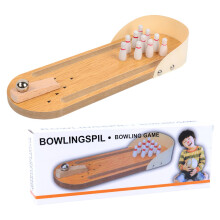 Wooden Mini Bowling Toys, Bowling Board Games, Stress Relief Finger Toys, Age 5