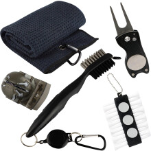 De ultieme metgezel voor golfers: magnetische handdoek, microvezelstof met wafelpatroon, sterke grip, lichtgewicht, gemakkelijk schoon te maken, voor