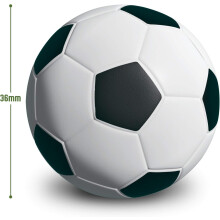 Mini färgglad fotbollsbollsersättning, plast av hyfsad kvalitet med fotbollsmönster, balanserad prestanda för de flesta bord (14 st)