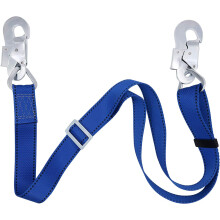 Kit d'élagage à noyau d'acier pour arboristes, mousqueton à anneau en D en aluminium avec crochet en acier forgé allié, équipement de
