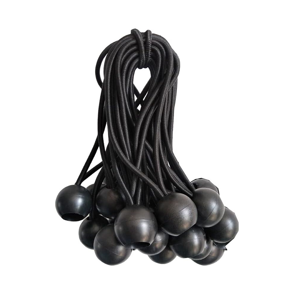 Secure Your Possessions, Ball Bungee Cords For Cargo Load, Flexible 5 Inch Straps With Easy-To-Use Locking Balls, Reusable And Durable For Multiple 9128293651660