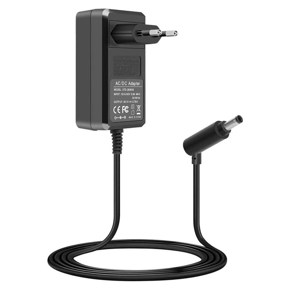 Dyson Cordless Vacuum Charger, 26.10V Battery Charger Replacement For V6 V7 V8 Models, Wall Mount Charging Station Ready, Ul Listed For Safe Home 9004841669564
