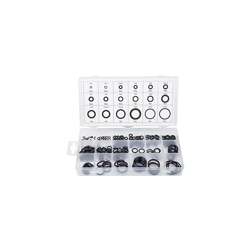 Rubber O Ring Assortment Kits For Wide Application, High-Quality Sealing Nbr Gasket Washers For Professional Plumbing, Resistant To Oil And Heat, 9004841752686