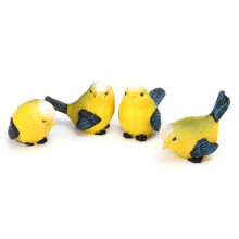 Tuinbeelden van hars voor buitendecoratie, natuurlijke, milieuvriendelijke en niet-giftige harsbeelden, zeer realistische vogel- en dierenfiguren,