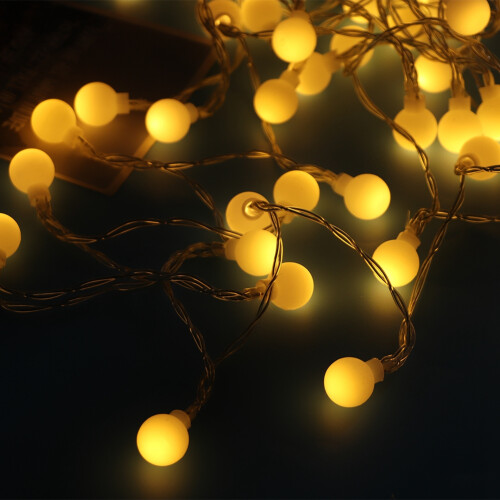 Chic Timer Function Decorative String Lights, Waterproof Battery Operated String Lights, With Remote Control 8 Modes Fairy Lights 2
