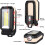 Emergency Power Source Portable Lighting Solution, Multi-Angle Illumination Rechargeable Work Light For Foldable For Portability And Magnetic Base 3