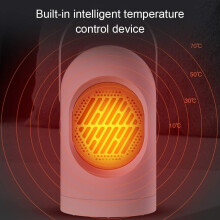 Safe Space Heater, Quick Heat Up with Overheat Protection for Office and Home Use, Portable Design Electric Heater with Silent Operation for Indoor