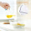 Durable Measuring Cup Set, Comprises 3 Transparent Plastic Containers in 200ml, 400ml, 900ml Sizes, Stackable Nesting for Compact Storage, Easy Grip 5