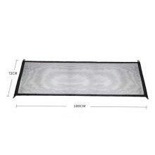 Türgitter-Schutzgitter für drinnen und draußen, Hundegitter für drinnen und draußen, schnell durchgängige, gewebte Barriere, elegantes Design