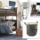 Portable Storage Organizer, Collapsible Laundry Hamper with Handles for Waterproof Coating Multi-functional Use 7