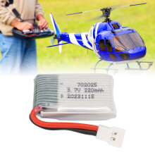 High-Rate 3.7V 220mAh LiPo Battery 20C for X4 X11 RC Aircraft
