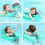 Inflatable Baby Pool for Beach, Wading in Summer 2