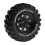Pneus de Roda Beadlock de Metal de 1,9 Polegadas para Carro Crawler RC 1:10 Axial SCX10 90046 TRX4 Redcat GEN8, Preto 4