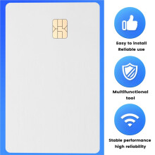 J3R150 Chip Java JCOP Karte – Unfusionierte Dual-Interface-Chip-Java-JCOP4-Karten mit EMV-Funktion, 1 Stück