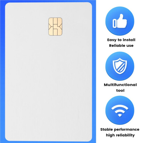 J3R150 Chip Java JCOP Karte – Unfusionierte Dual-Interface-Chip-Java-JCOP4-Karten mit EMV-Funktion, 1 Stück