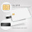 J3R150 Chip  JCOP Card - UNFUSED Dual Interface Chip  JCOP4 Cards,with EMV Function,1Pack 4
