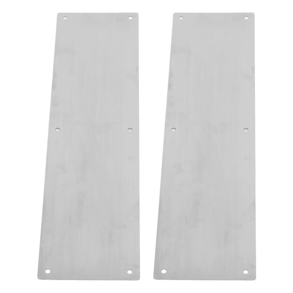 Durable 2Pcs 304 Stainless Steel Door Kick Plates For Interior & Exterior 9371368743948