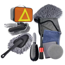 10Pcs Car Wash Kit for Mercedes Benz GClass, Complete Detailing Tools for Exterior and Interior