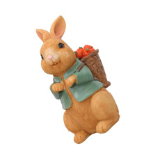Figurine de lapin de pâques, Statue de table,-lapin mâle