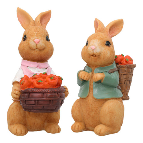 Figurine de lapin de pâques, Statue de table,-lapin mâle 1