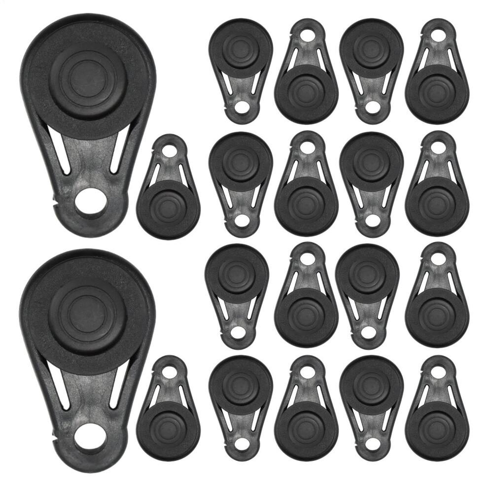 Heavy Duty Tarp Clips 20 Pack With Secure Lock Grip For Canopy Awning Car Cover And Pool 9189345103544