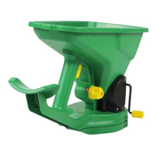 Seed Spreader 1.5L Handheld Fertilizer Dispenser with Ergonomic Handle and 5Level Adjustment for Lawn and Garden