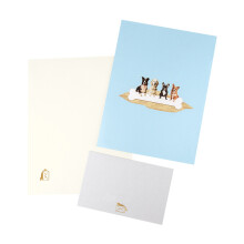 Enchanting 3D Birthday Cards Gift with Envelope Exquisites
