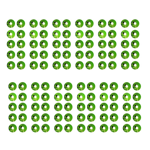 100/120Pcs  Labels Self-Adhesive  Growth Hydroponic Plant-12pcs