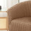 Stretch-Seersuckers-Sofabezug mit Rock, weicher,-Beige Farbe 7
