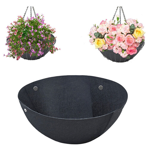 Hangings Basket Liners Wall Decorations Flower Planter-14in 2